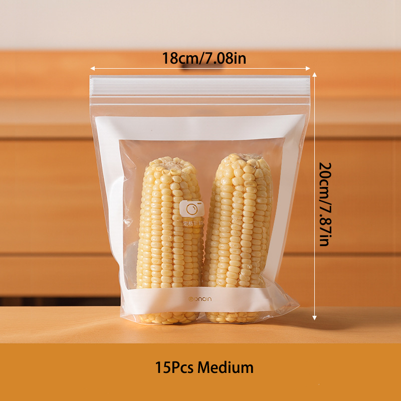 Fresh-Keeping Sealed Bags - Food-Grade Safe, Dustproof & Fresh-Locking