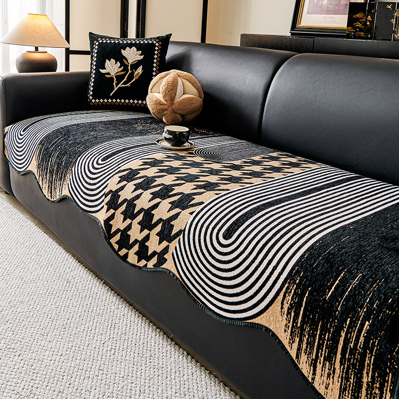 Modern Luxury Sofa Cover – Non-Slip, All-Season Comfort