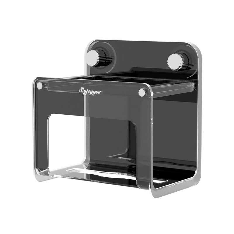 Suction Toilet Paper Holder – No-Drill Installation, Heavy-Duty Grip