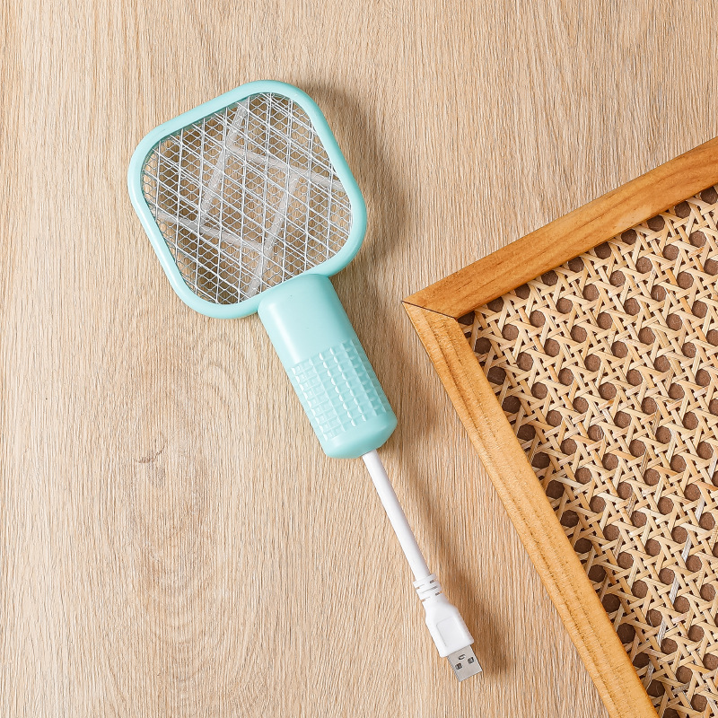 Mini Electric Mosquito Swatter - Plug-and-Play, Auto Trap