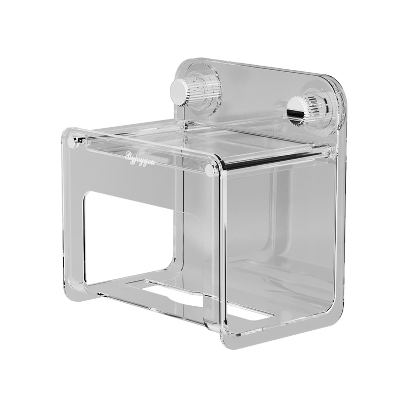 Suction Toilet Paper Holder – No-Drill Installation, Heavy-Duty Grip