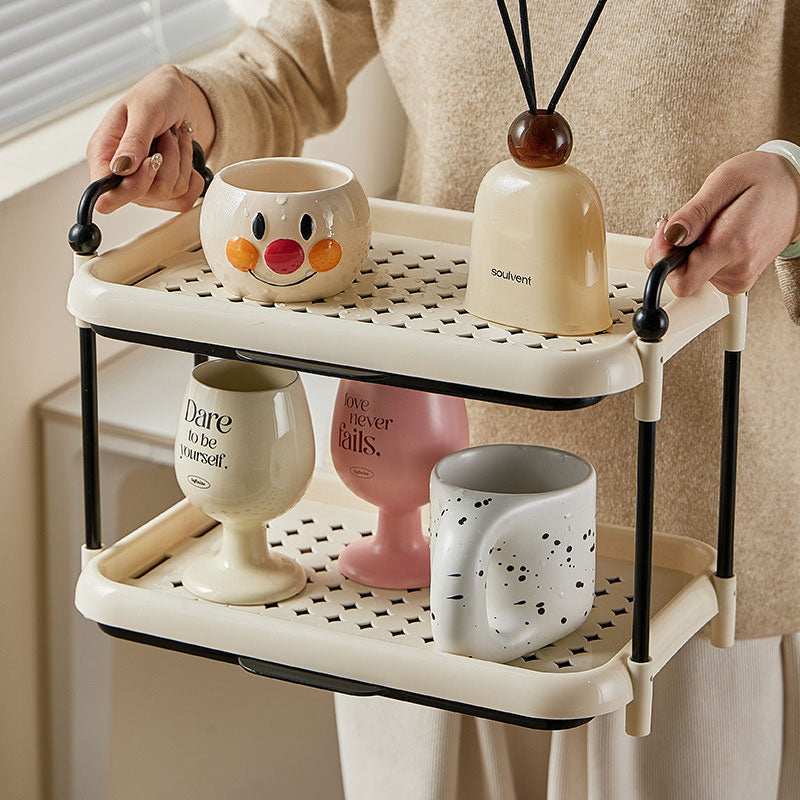 Cup Storage Draining Rack – Easy to Install & Clean