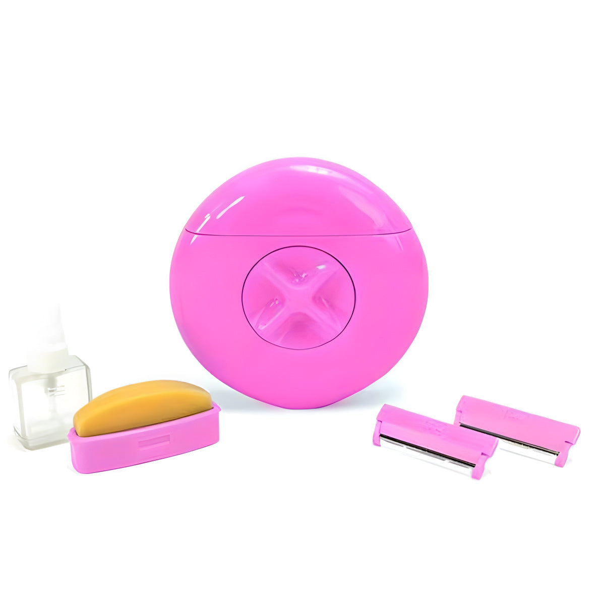 SilkGlide Multi-Wear 3-in-1 Shaving Compact – Discreet Pocket Razor for Smooth Skin