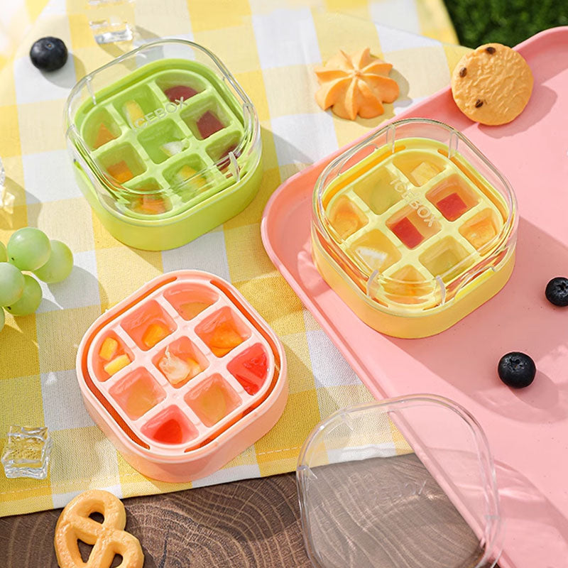 FrostTap Mini Press Ice Cube Tray – Easy Release Design