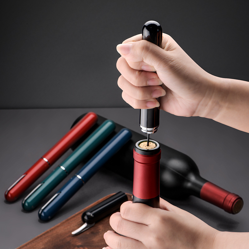 Pressure Wine Opener – Stainless Steel, Effortless and Stylish