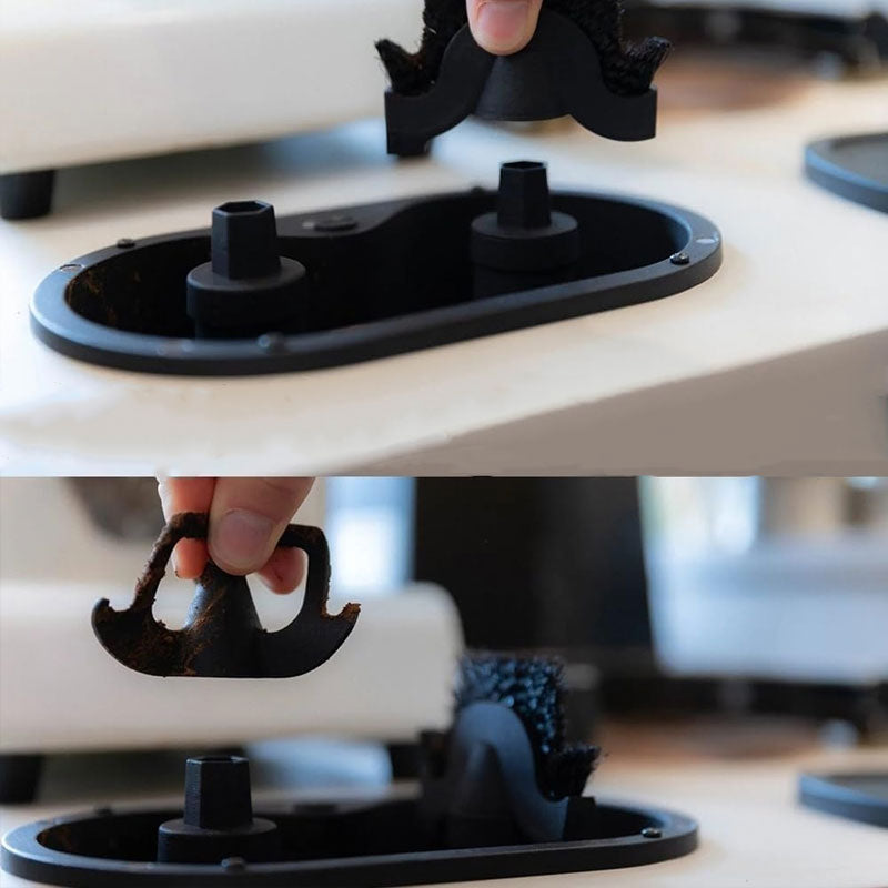 Electric Espresso Coffee Portafilter Cleaning Kit: All-in-One Barista Tool Set