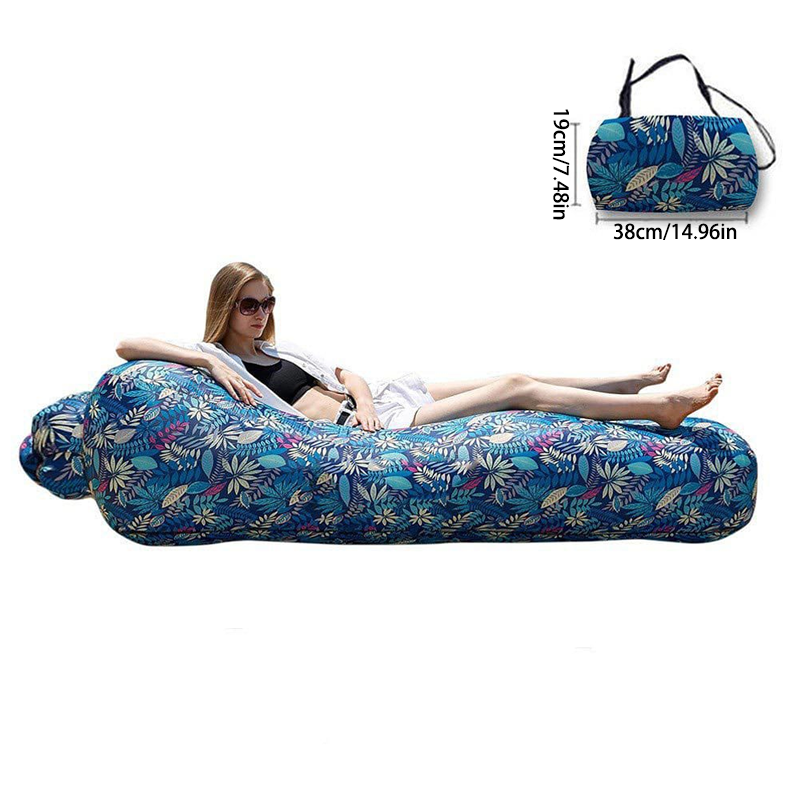 Portable Inflatable Lounger Sofa – Quick Auto Inflate, Amphibious Design