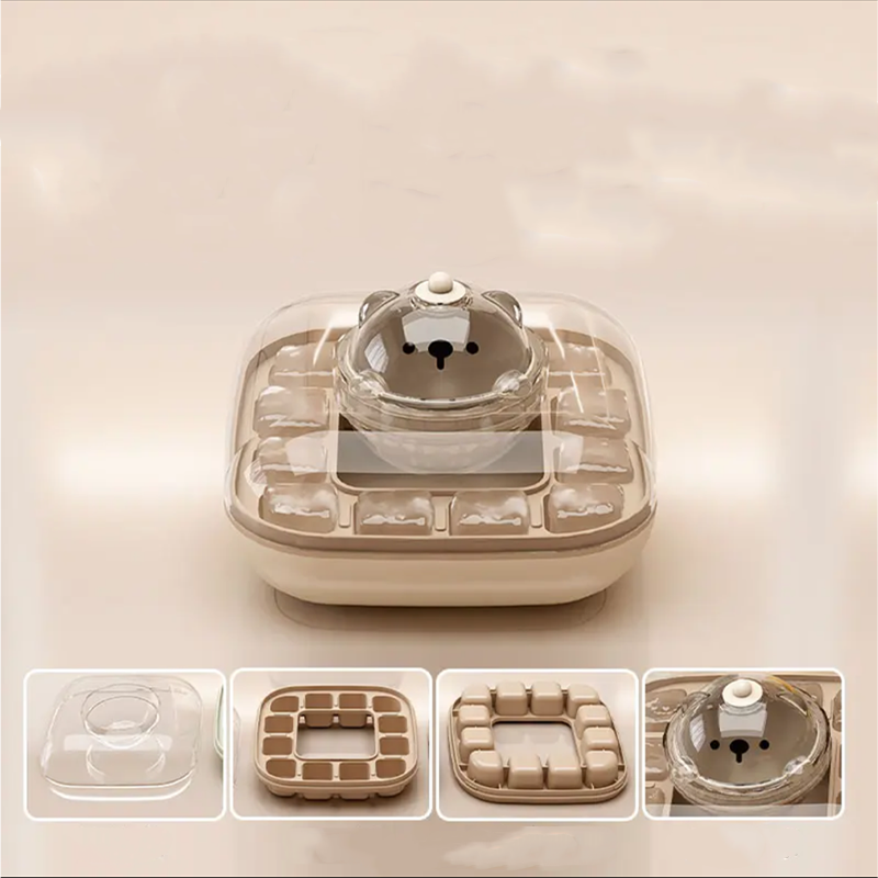 2-in-1 Press Ice Cube Tray – Quick Release & Easy to Use
