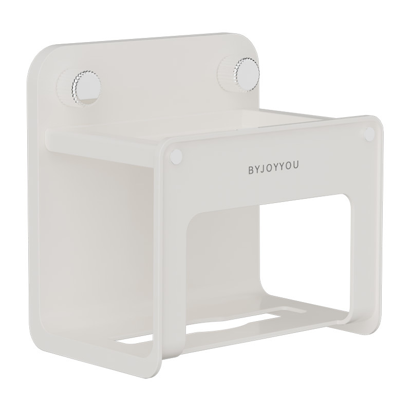 Suction Toilet Paper Holder – No-Drill Installation, Heavy-Duty Grip