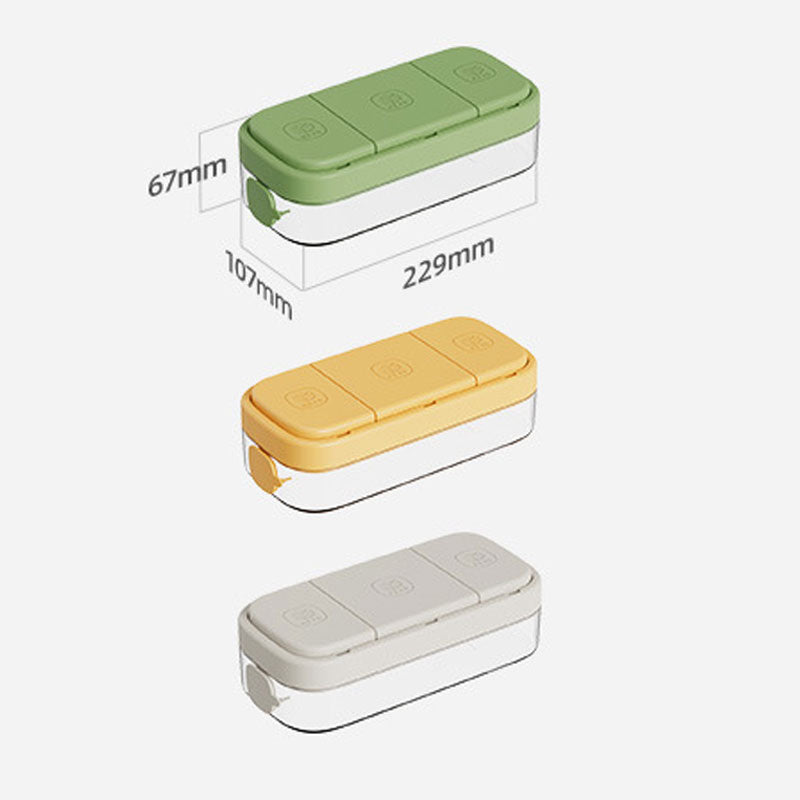Large Capacity Press Ice Tray – Easy Release & Portion Control