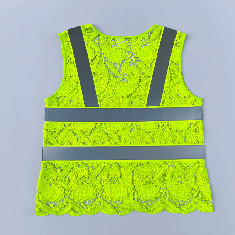 Lace Reflective Safety Vest – Stylish & High Visibility