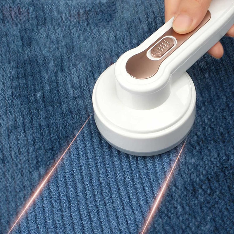 Electric Fabric Shaver – 3-Blade Cutter with Powerful Suction