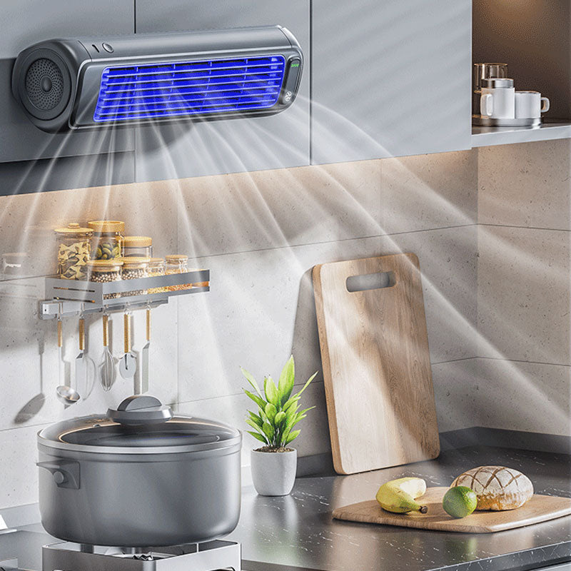 EZFlow Portable Wall-Mounted Silent Fan – No Drilling Required