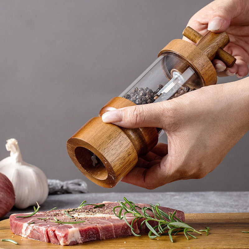 Adjustable Manual Seasoning Grinder – Durable & Efficient
