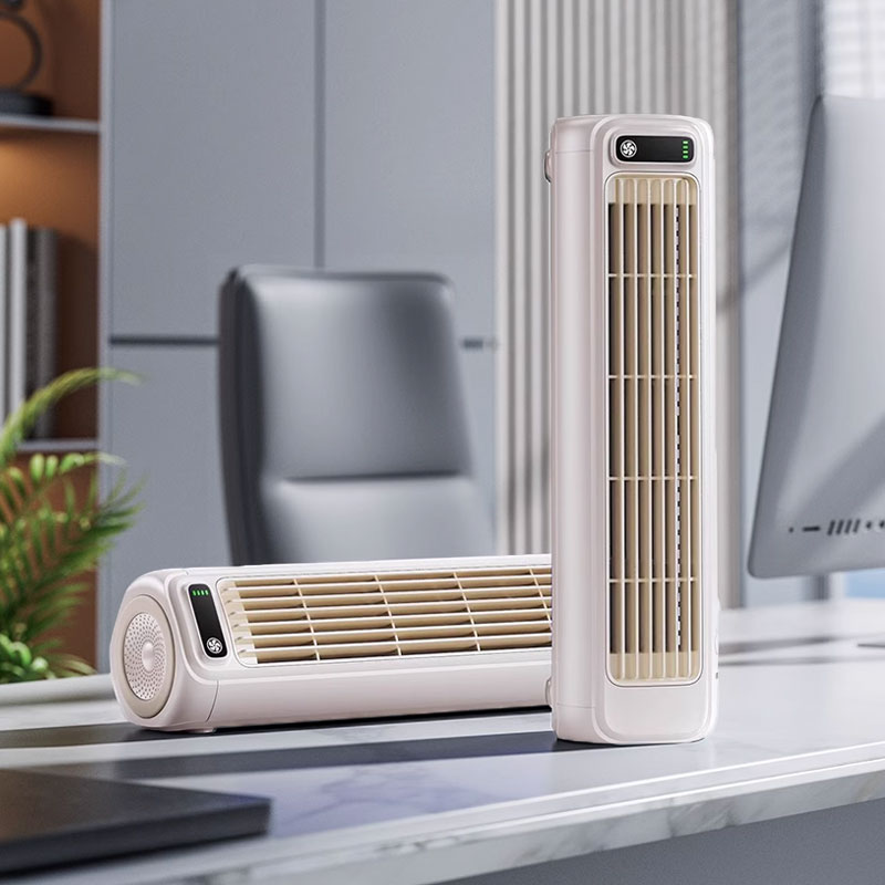 EZFlow Portable Wall-Mounted Silent Fan – No Drilling Required