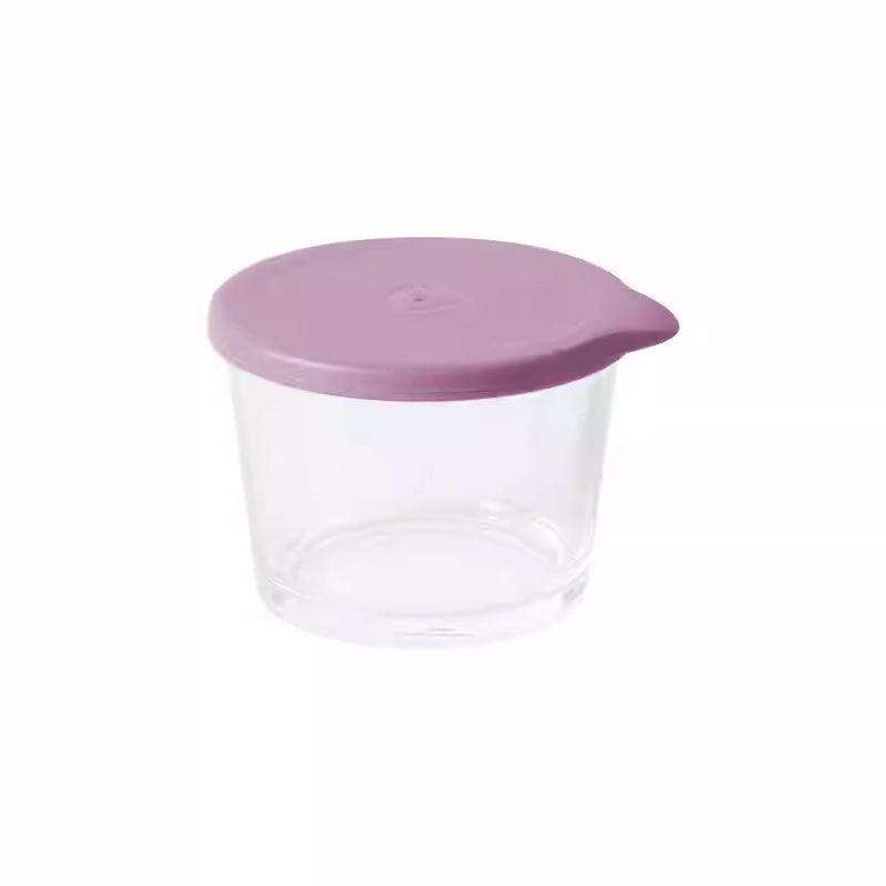 Easy-Open Lid Glass Storage Jar – Mini & Portable