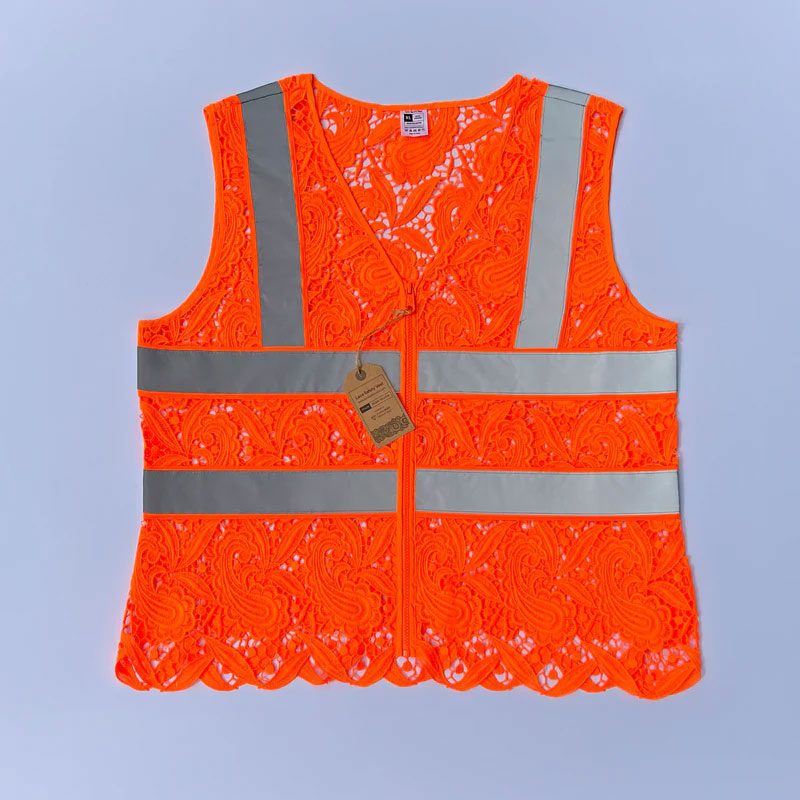 Lace Reflective Safety Vest – Stylish & High Visibility