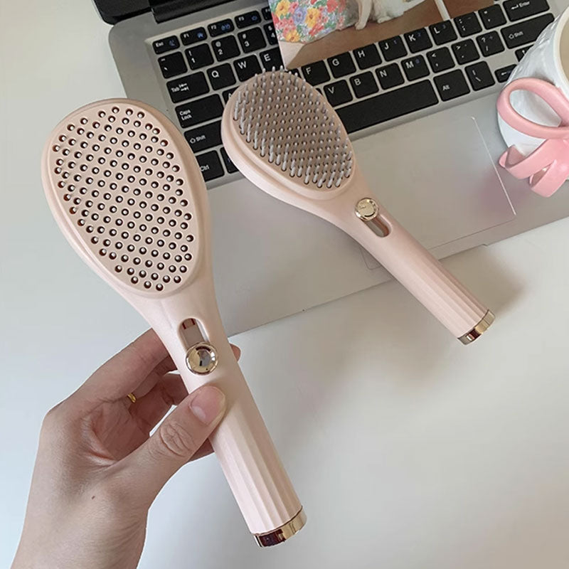 2-in-1 Retractable Massage Comb – Compact & Portable