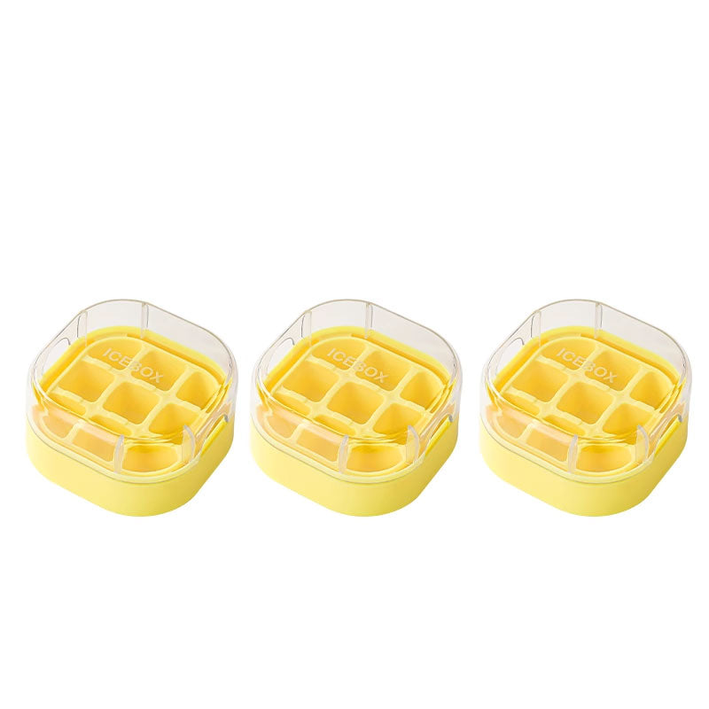 FrostTap Mini Press Ice Cube Tray – Easy Release Design