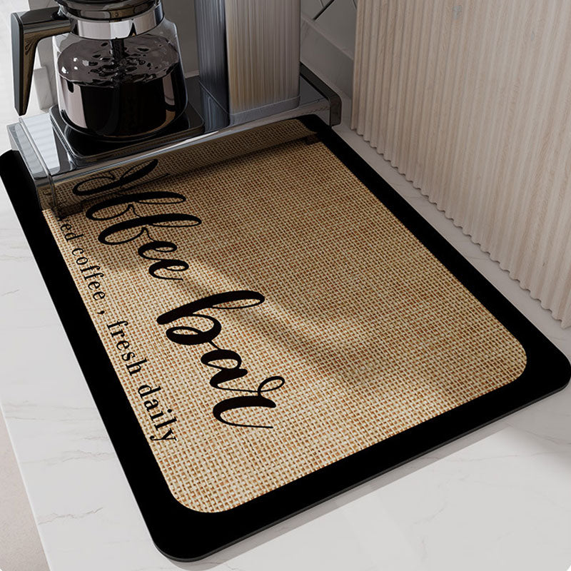 Coffee Machine Absorbent Mat – Anti-Slip & Protects Countertops