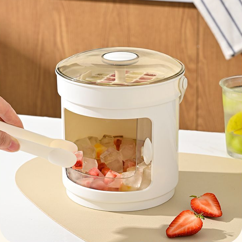 Press Ice Cube Tray – Large Capacity, Food-Grade Material