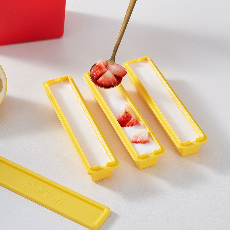 Strip Silicone Ice Mold: Fast Release, Space-Saving & Customizable