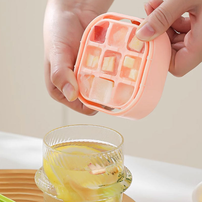 FrostTap Mini Press Ice Cube Tray – Easy Release Design