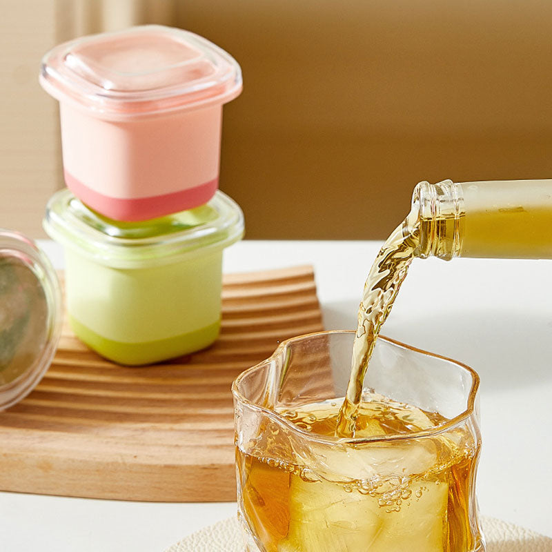 Food-Grade Large Ice Cube Box: Easy Release & Stackable Storage