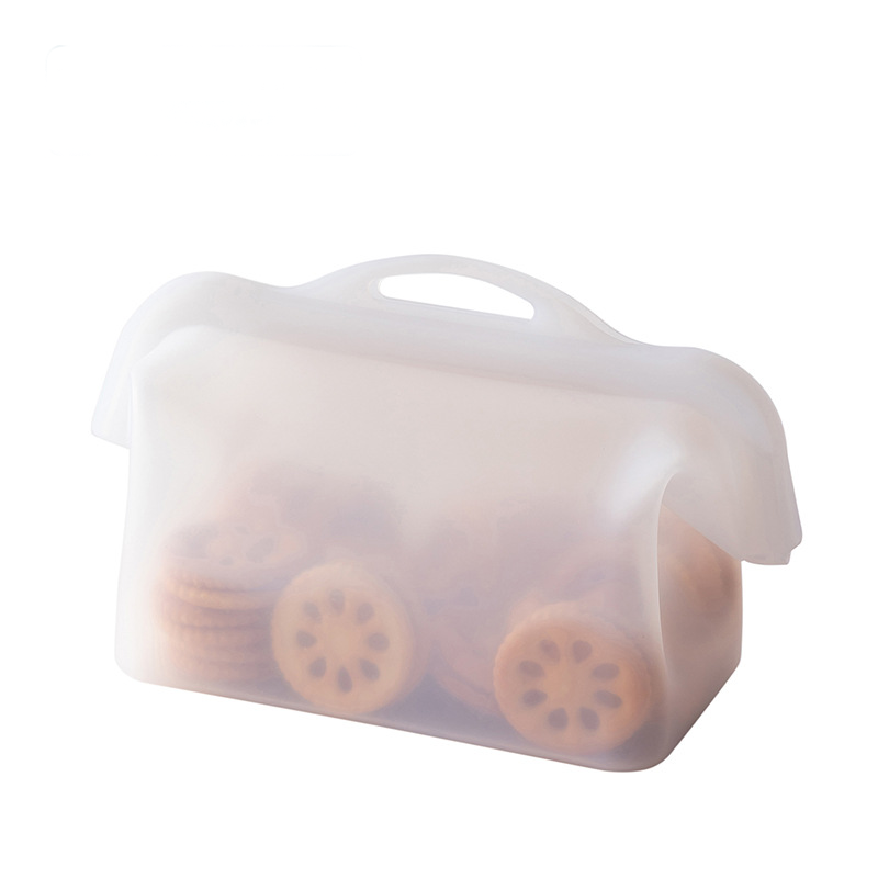 FreshFlex™ Reusable Silicone Food Storage Bag – Stand-Up Design & Wide Opening