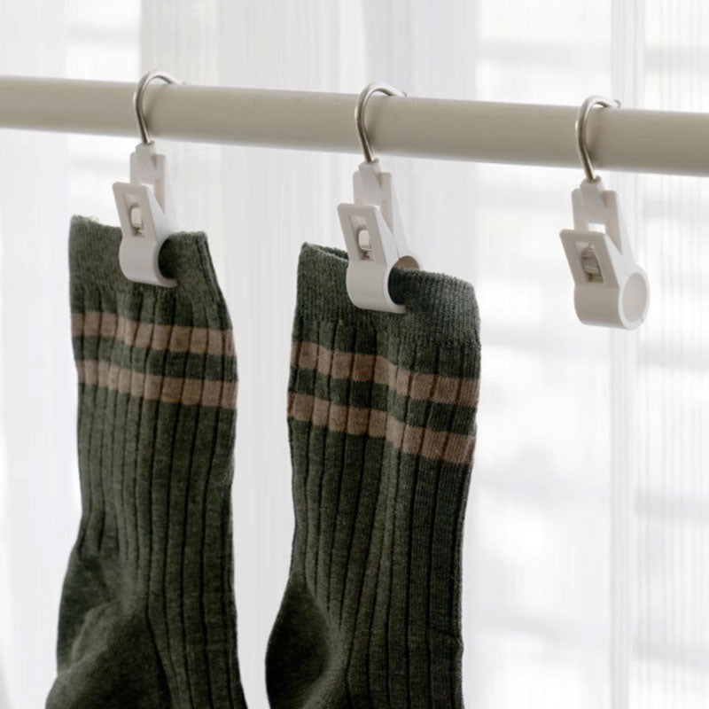 Heavy-Duty Double Clip Hook - Non-Slip Grip & No Drilling Required