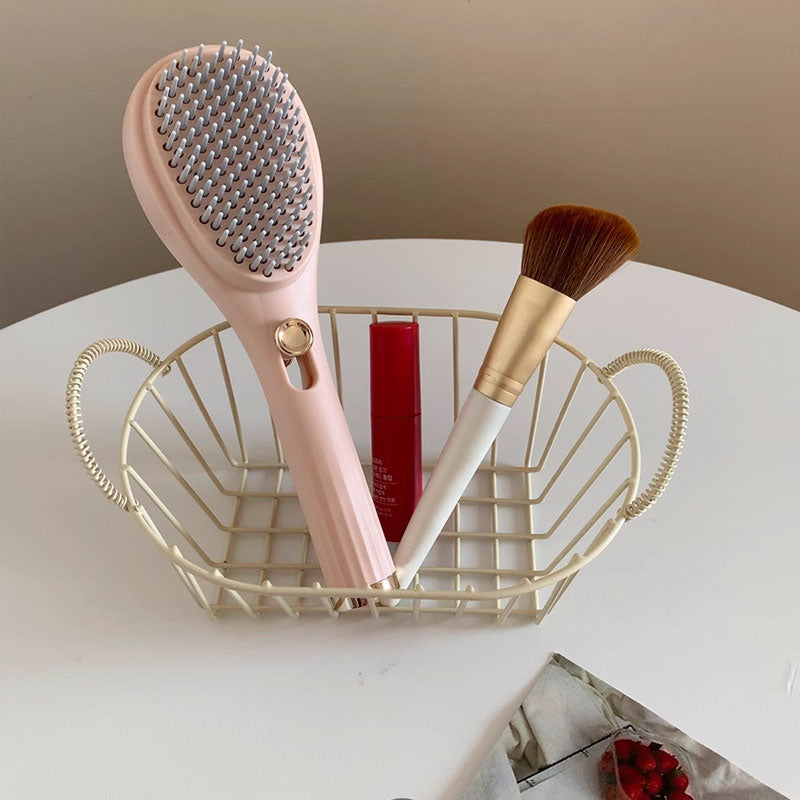 2-in-1 Retractable Massage Comb – Compact & Portable