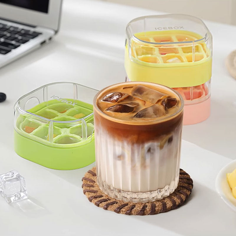 FrostTap Mini Press Ice Cube Tray – Easy Release Design