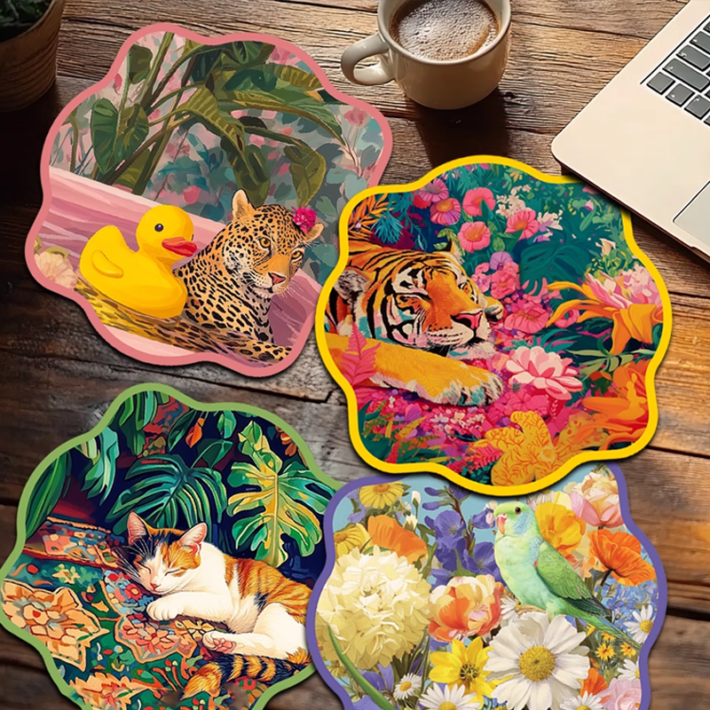 Diatomaceous Earth Coaster – Heat-Resistant, Non-Slip