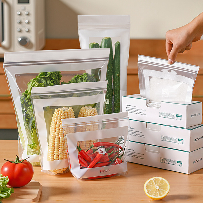 Fresh-Keeping Sealed Bags - Food-Grade Safe, Dustproof & Fresh-Locking