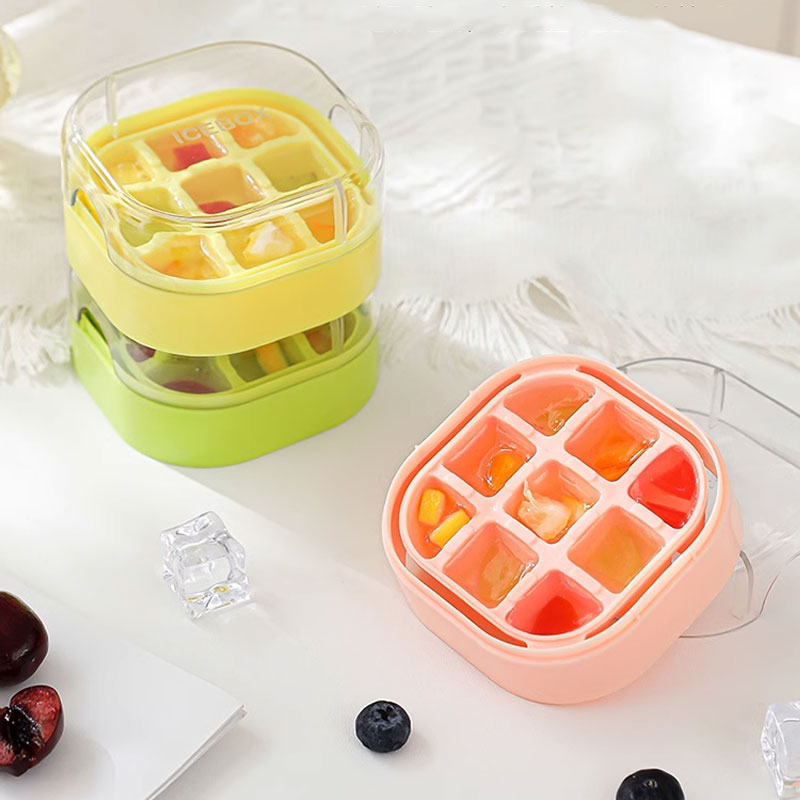 FrostTap Mini Press Ice Cube Tray – Easy Release Design