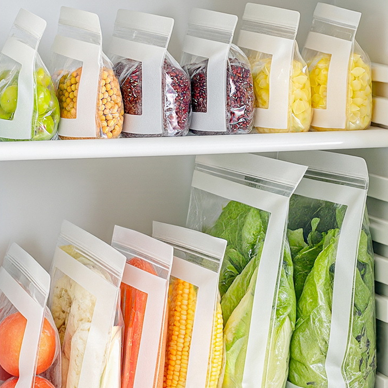 Fresh-Keeping Sealed Bags - Food-Grade Safe, Dustproof & Fresh-Locking