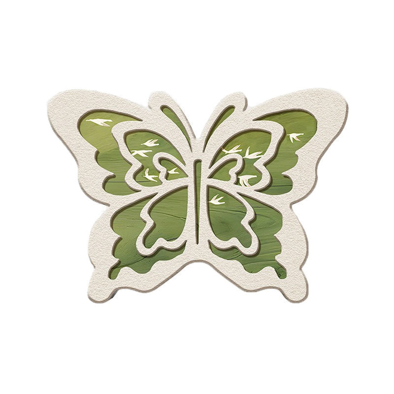 Vintage Butterfly Absorbent Mat – Quick Dry & Non-Slip