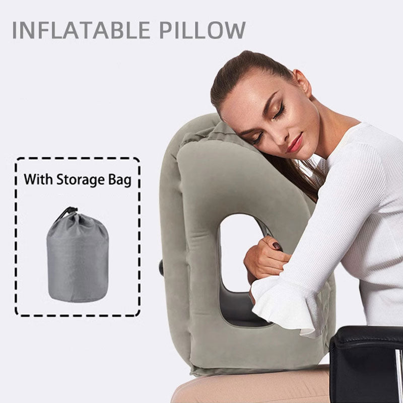 Multifunctional Travel Inflatable Pillow - Portable & Comfortable Support