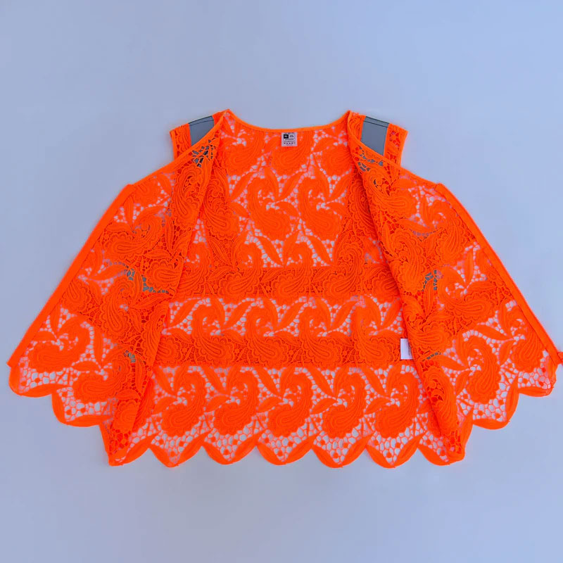 Lace Reflective Safety Vest – Stylish & High Visibility