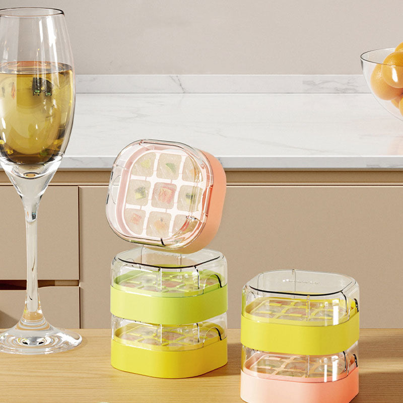 FrostTap Mini Press Ice Cube Tray – Easy Release Design