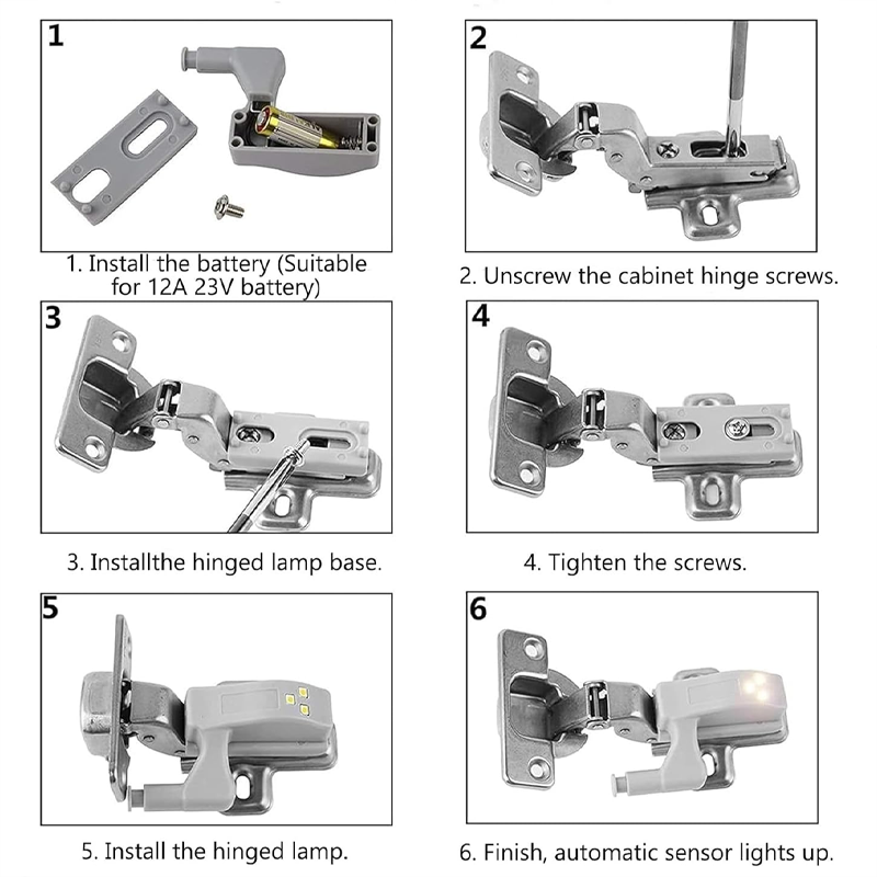 LED Hinge Light for Cabinets – Ultra-Bright & Long-Lasting