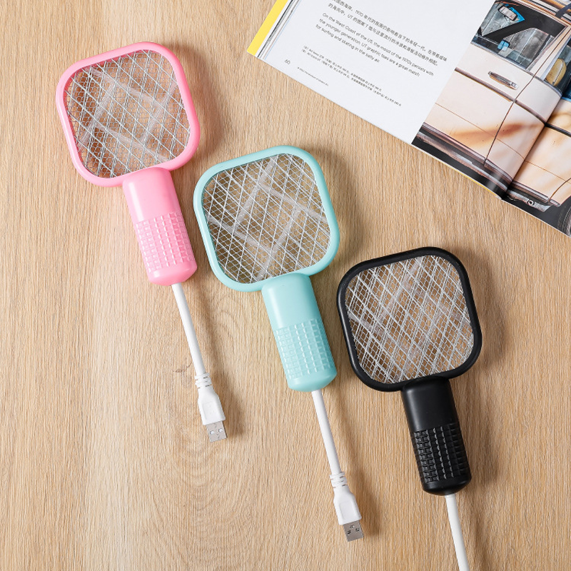 Mini Electric Mosquito Swatter - Plug-and-Play, Auto Trap