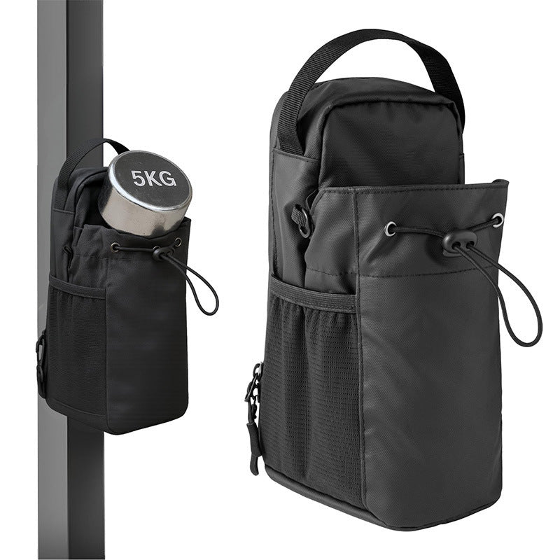 MagFit™ Magnetic Crossbody Bottle Bag – Hands-Free Gym Carry for Water, Phone & Keys