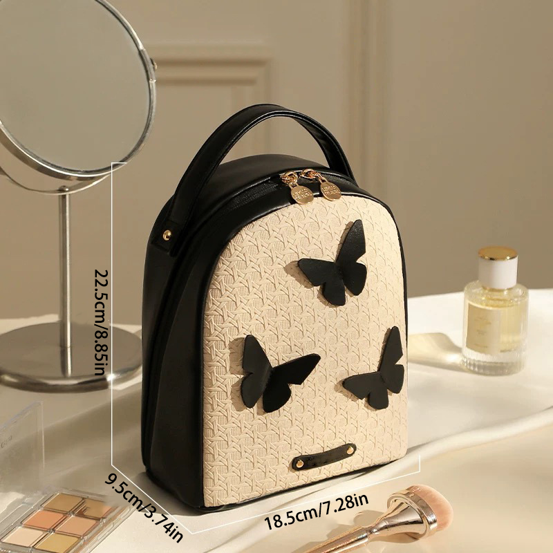 Butterfly Cosmetic Bag – Spacious & Travel-Friendly