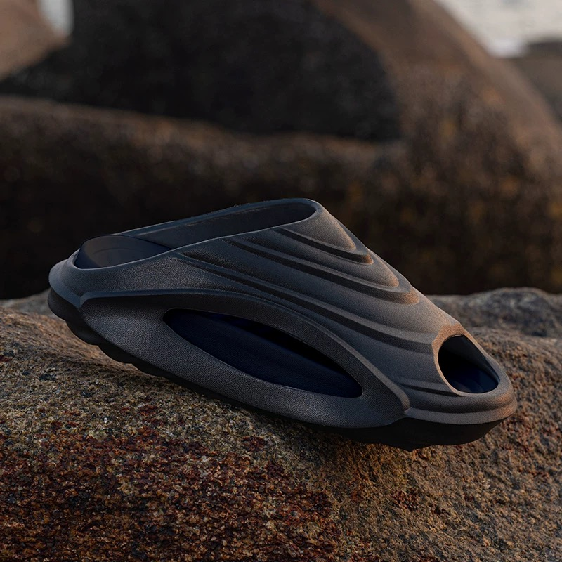 Trendy Sport Slides – Thick Sole, Non-Slip & Ergonomic Design