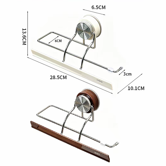 Wall-Mounted Paper Towel Holder with Easy Tear Bar