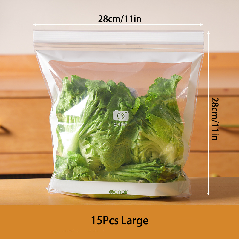 Fresh-Keeping Sealed Bags - Food-Grade Safe, Dustproof & Fresh-Locking