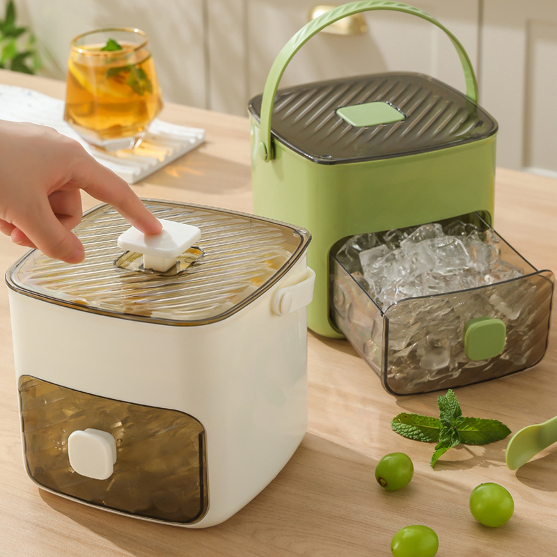 Press Ice Cube Tray – Large Capacity, Food-Grade Material