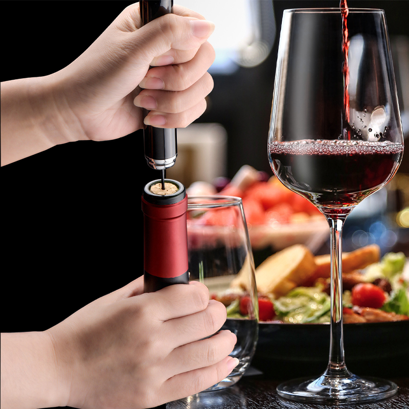 Pressure Wine Opener – Stainless Steel, Effortless and Stylish