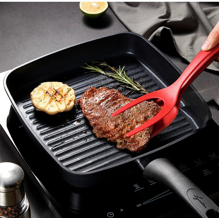 4-in-1 Nonstick Frying Pan: Ideal for Eggs, Bacon, and Burgers